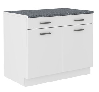 Unterschrank Topas weiß matt