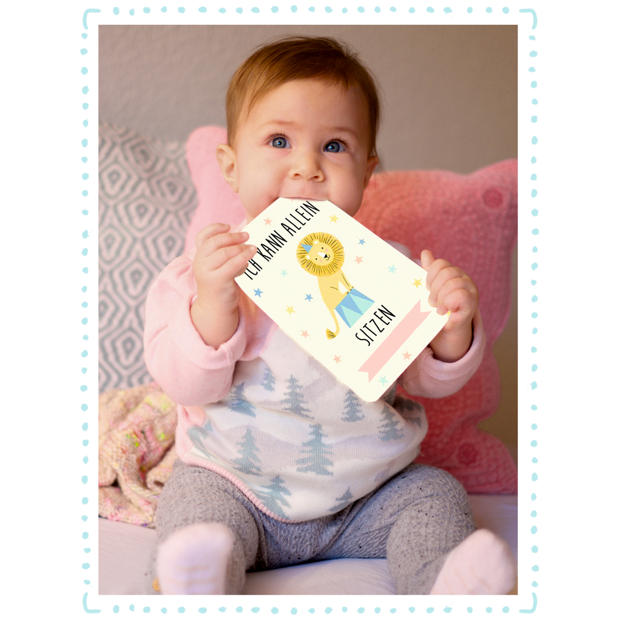 COPPENRATH Fotokarten-Box: Meine kleine Welt - Babys erstes Jahr
