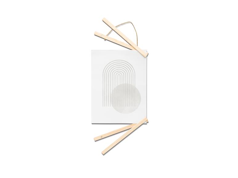 A3 poster met houten frame