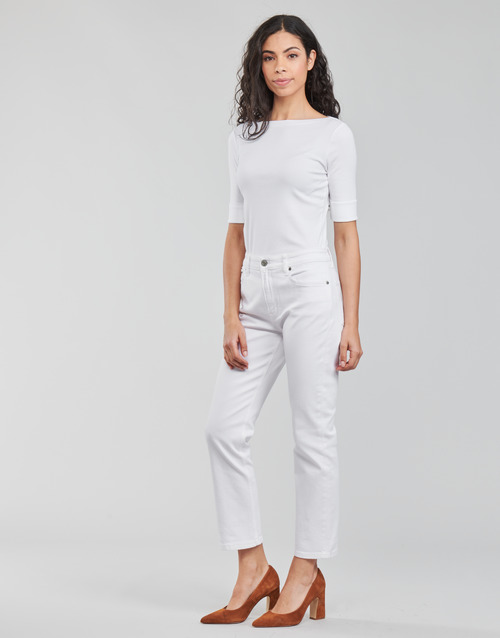 Lauren Ralph Lauren - JUDY-ELBOW SLEEVE-KNIT Blanco
