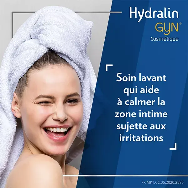 Hydralin Gyn Irritation Gel Lavant Calmant Équilibre Intime 400ml