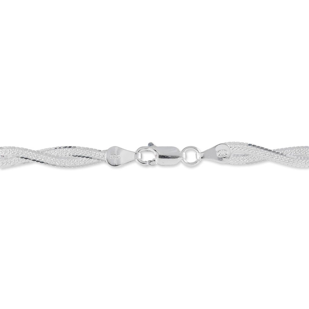 Bracelet Elae Argent Tricolore