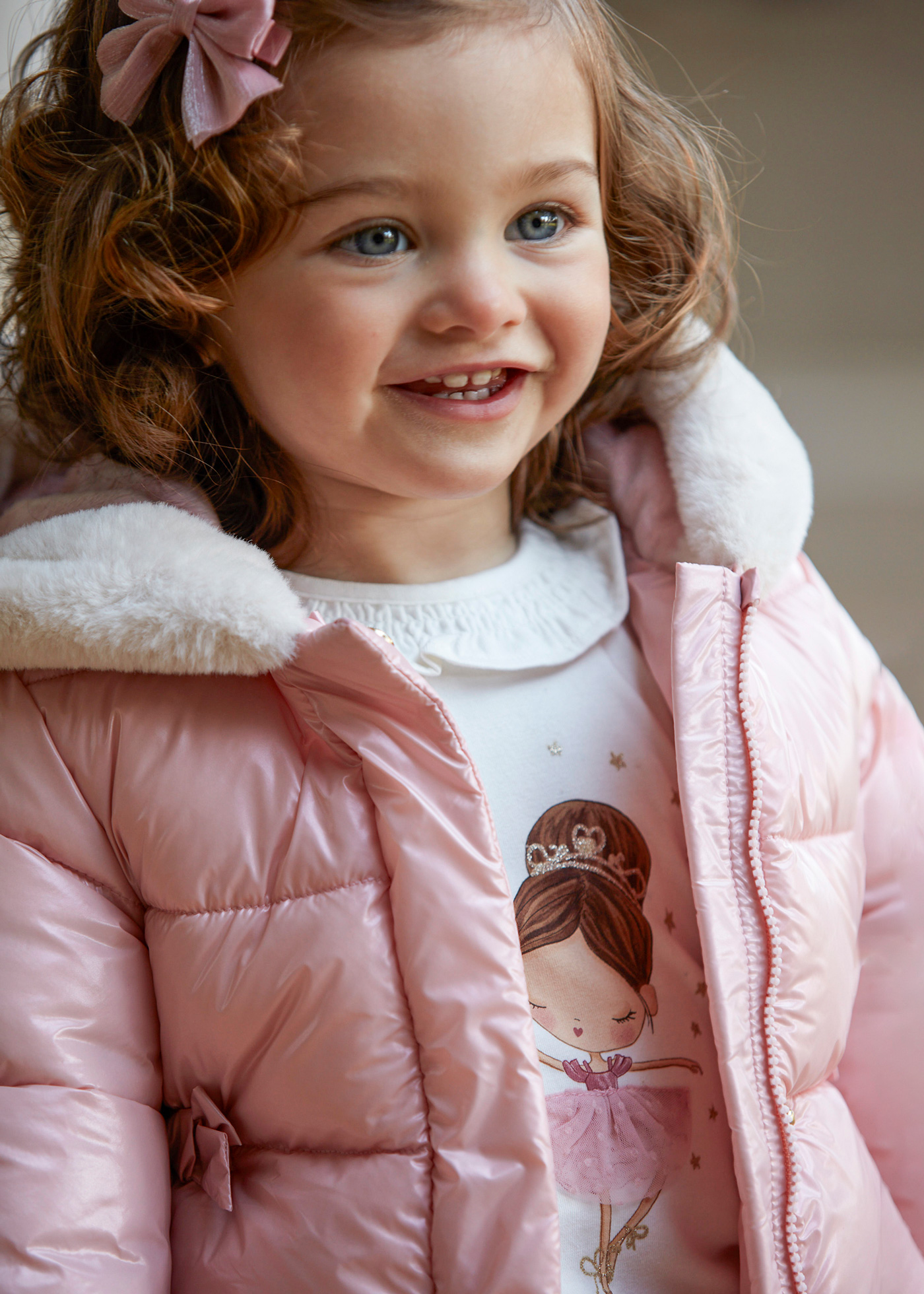Camiseta infantil com babados Better Cotton