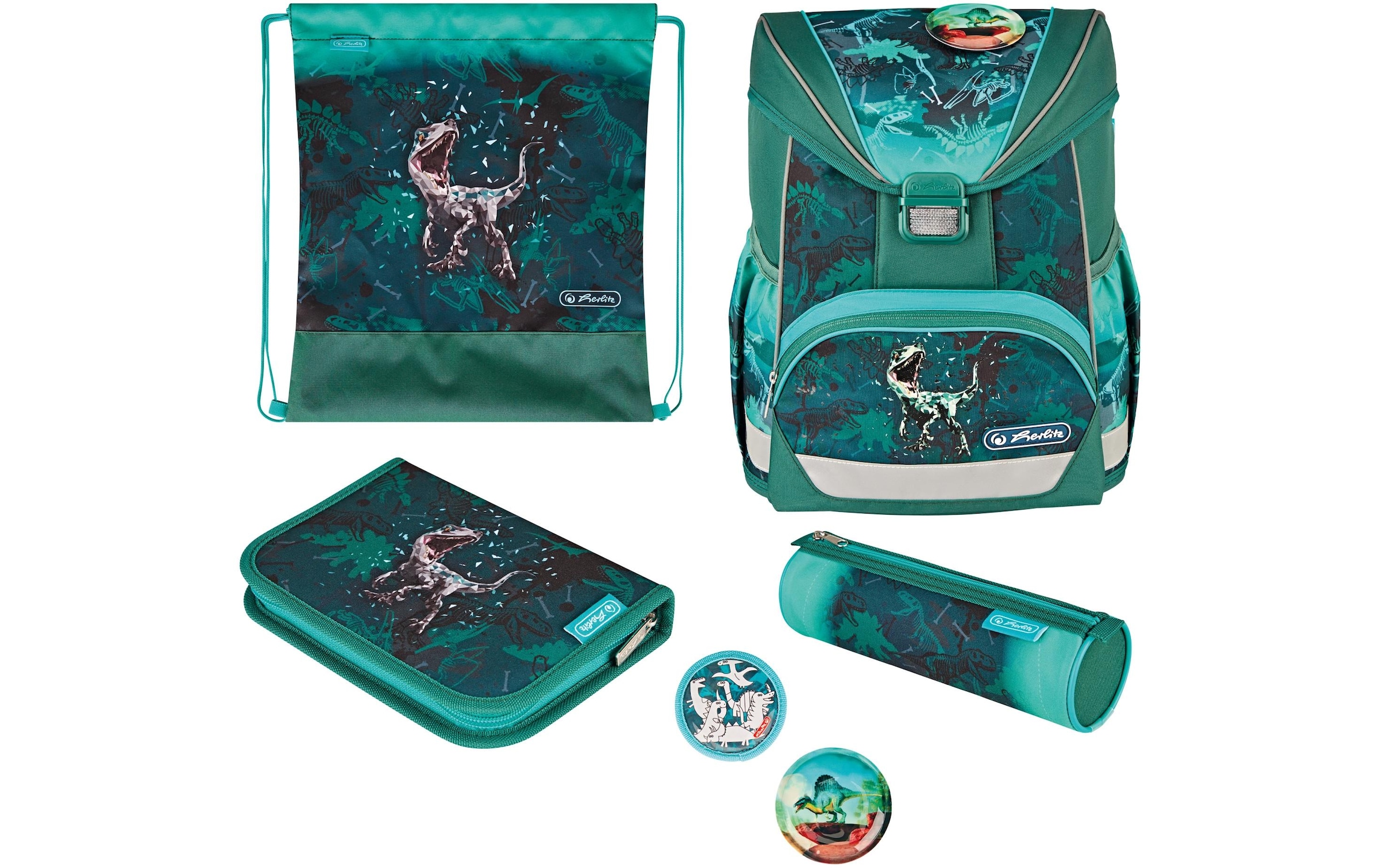Herlitz Schulranzen »Schulthek UltraLight Plus Green Rex«
