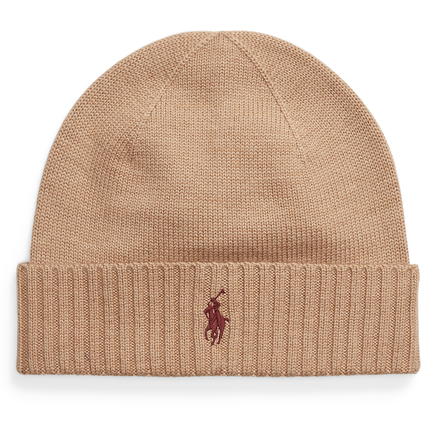 Bonnet en laine mérinos | Marron