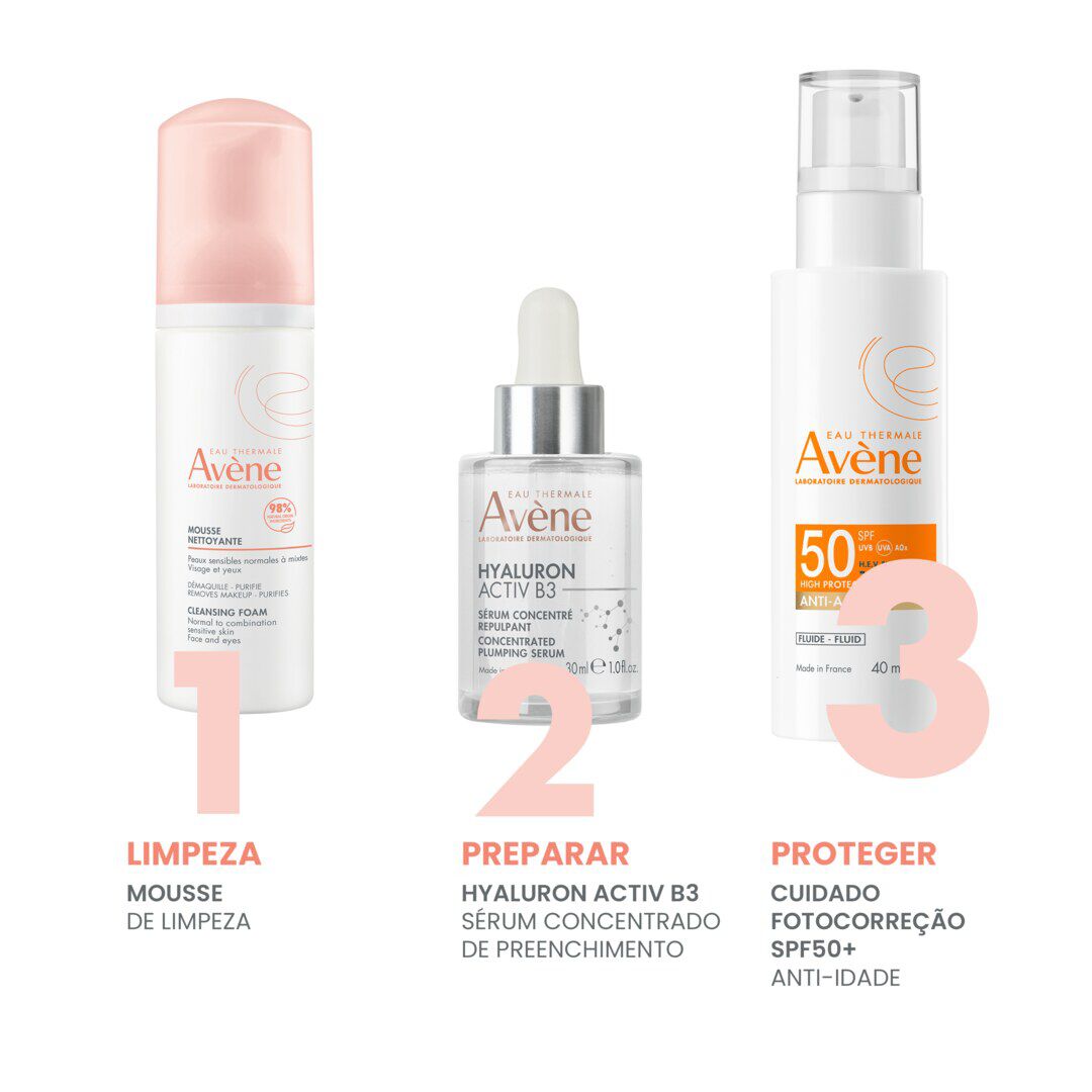 AVENE  Protetor Solar Fluído Anti-Idade SPF50 - 40ml