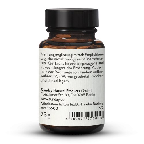 Sunday Natural Products  Vitamin D3 tabletten 5.000IE Hochdosiert
