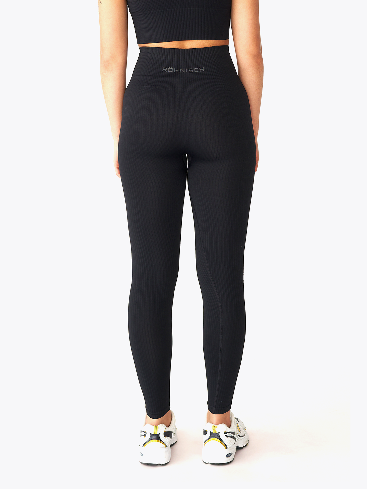 Seamless Rib High Waist Tights