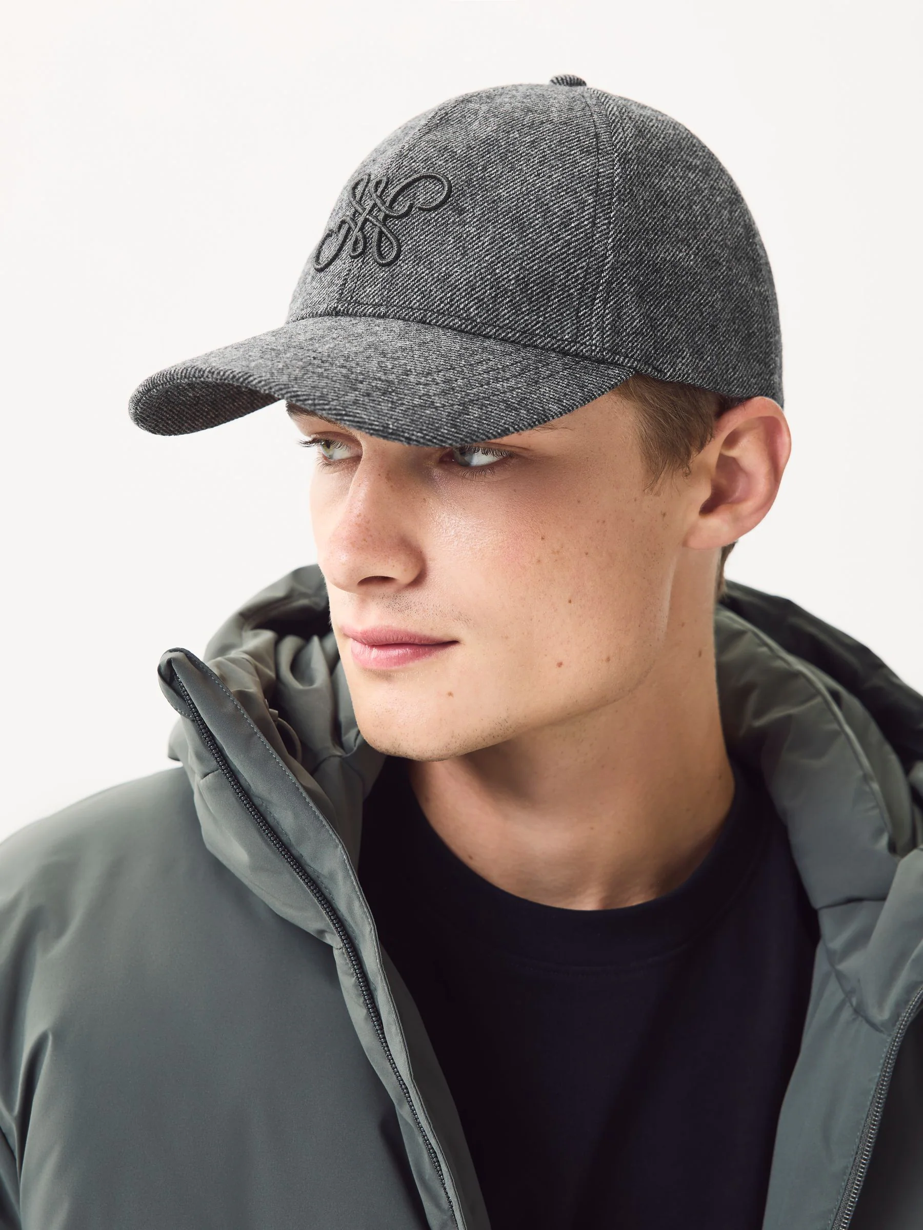 Grijze visgraat - Cap