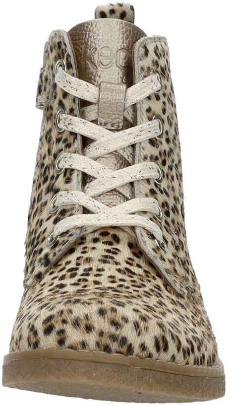 Keq Veterschoen hoog beige