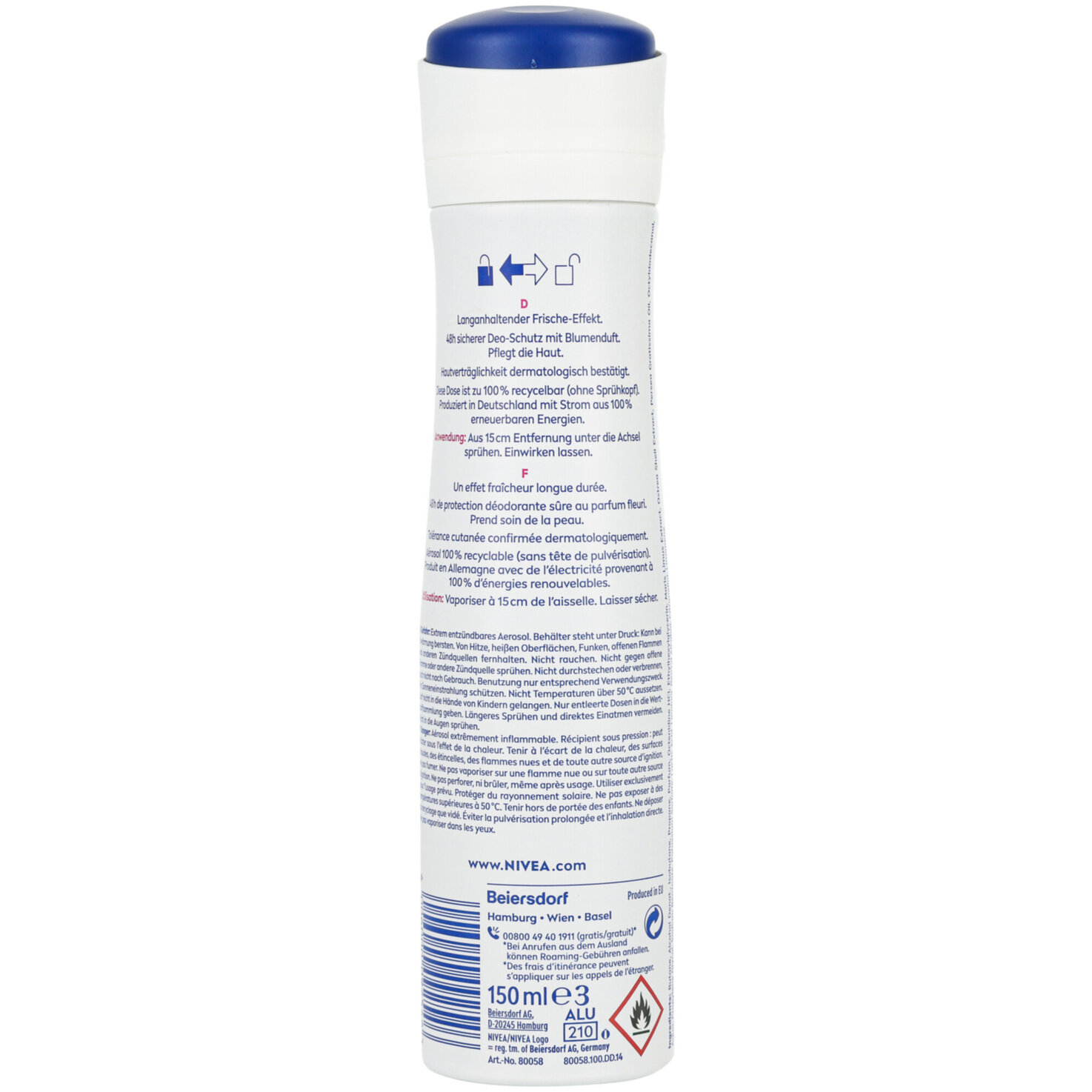 Nivea Deo Fresh Flower Spray Female