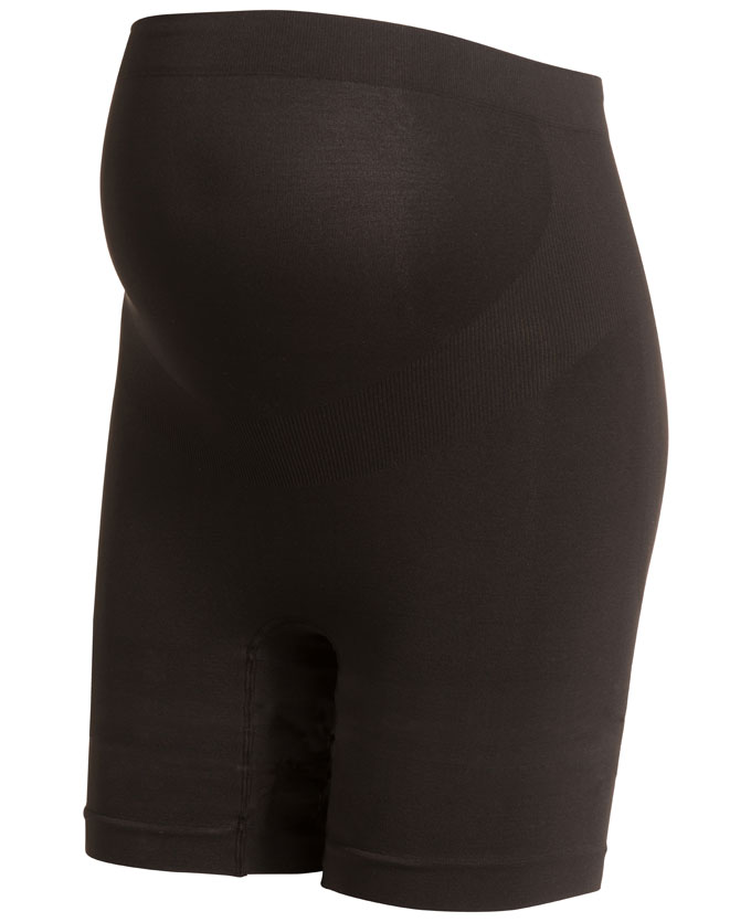 Noppies zwangerschapsshort seamless lang  effen zwart