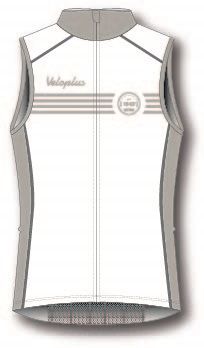 1987 TEAM Damen-Windweste  cool gray  S