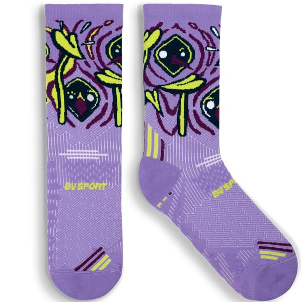 Chaussette running BV SPORT RUN COLLECTOR NHOBI BRASIL VIOLET
