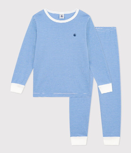 Pyjama rayé en coton enfant