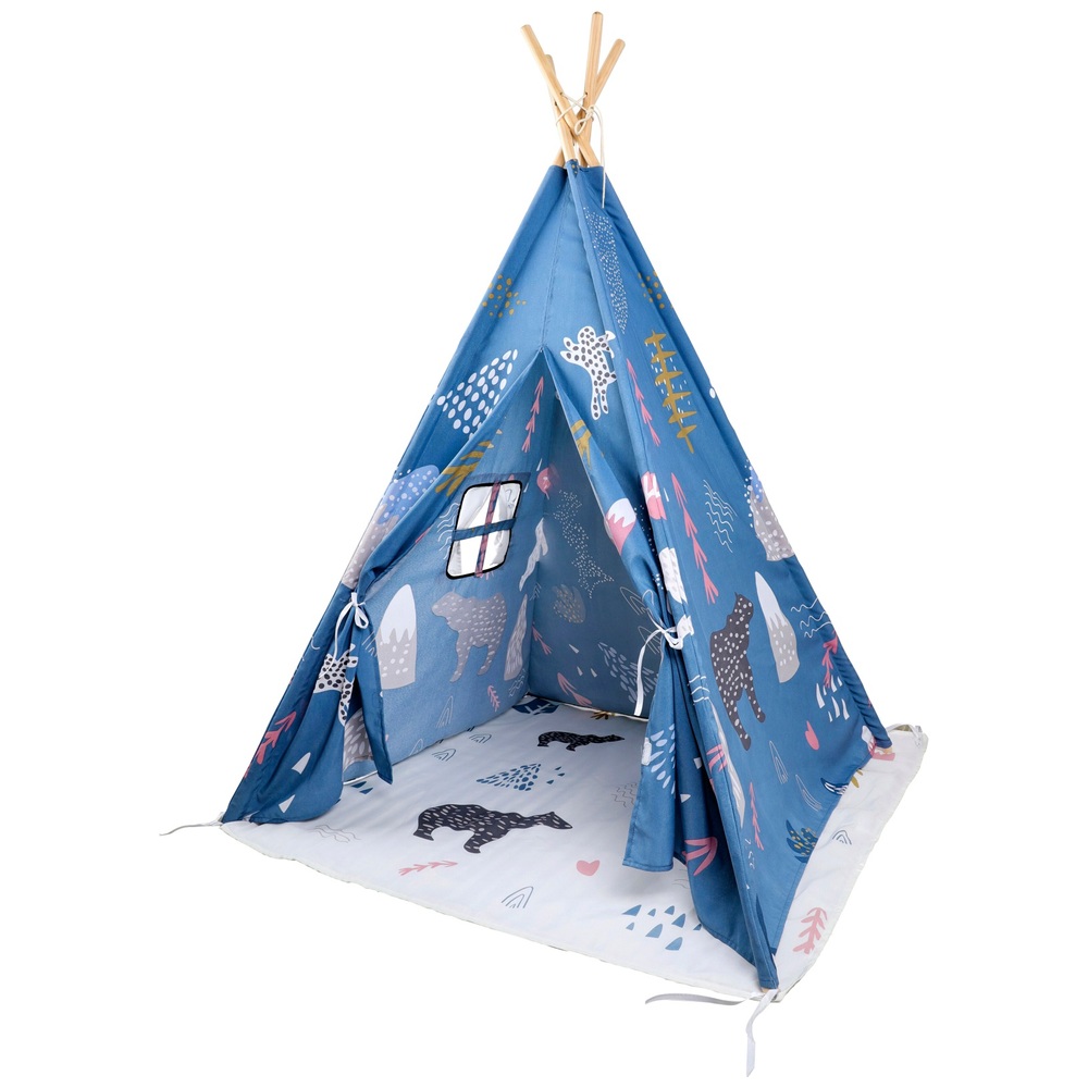 Eichhörnchen-Spielzelt aus Holz
