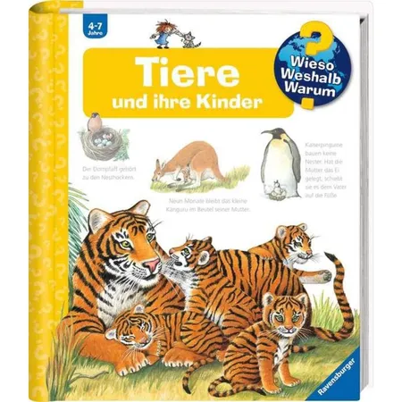 Ravensburger Wieso? Weshalb? Warum? 33 Tiere und ihre Kinder
