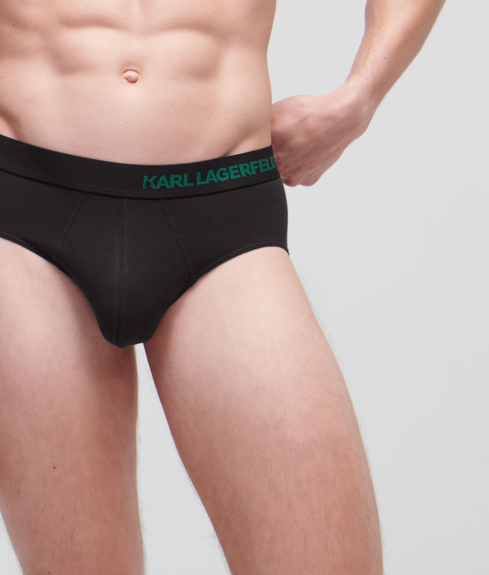 SLIP AVEC LOGO SUR LA HANCHE - LOT DE 3
