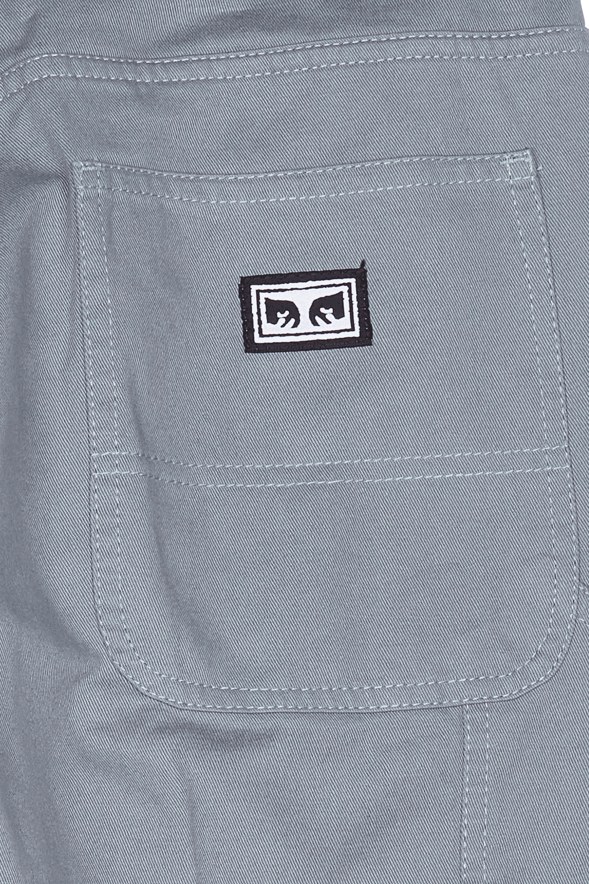 OBEY Pantalon  HARDWORK CARPENTER Gris
