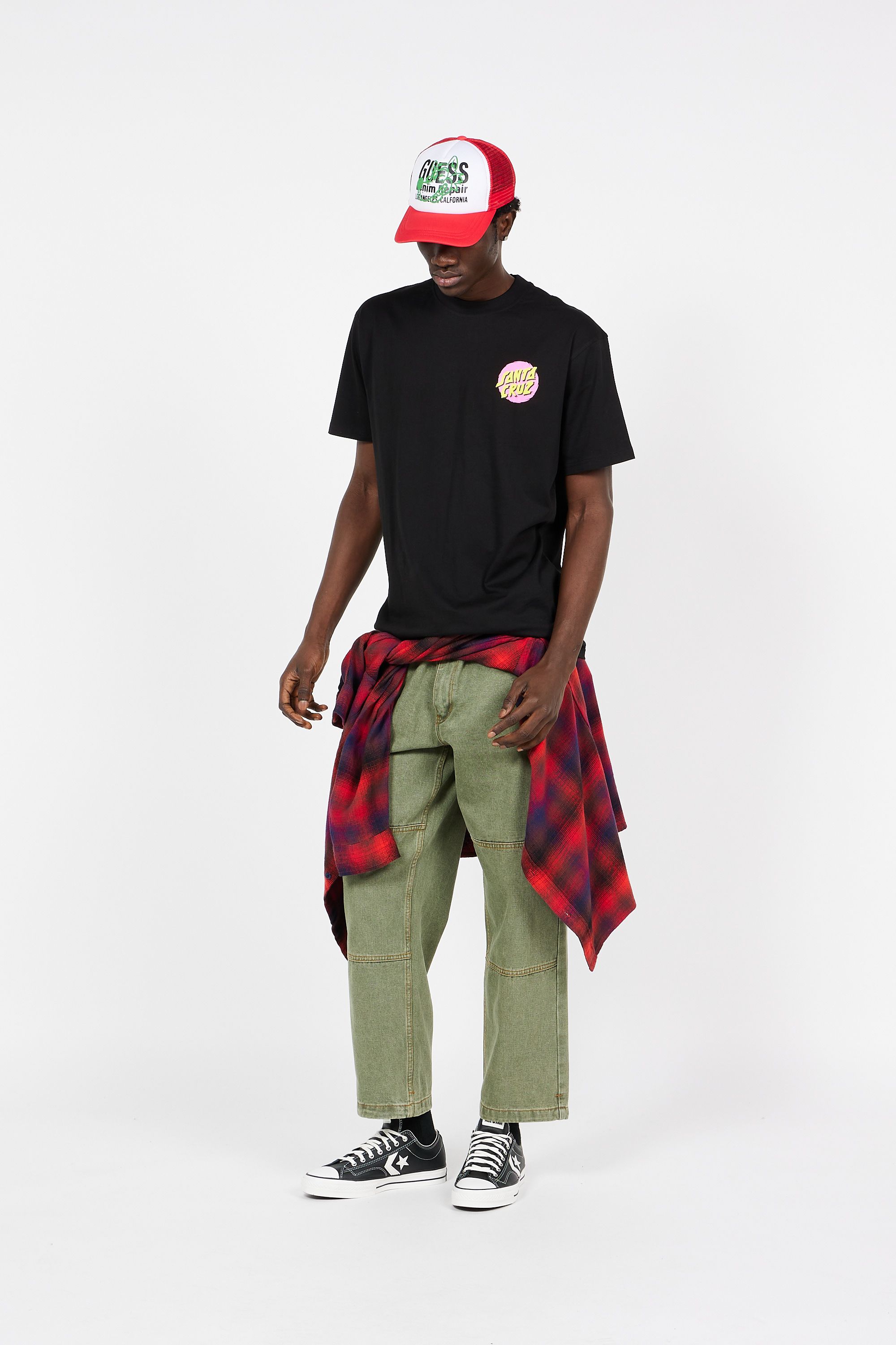 SANTA CRUZ T-shirt  McCoy Dog T-Shirt Noir