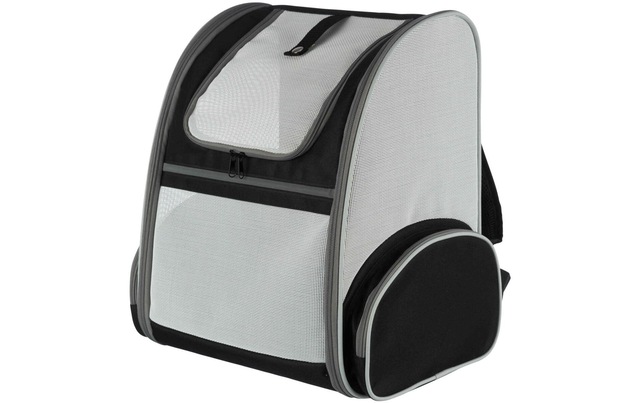 TRIXIE Tiertransporttasche »Chloe 39 × 43 × 27 cm Grau/Schwarz« bis 8 kg