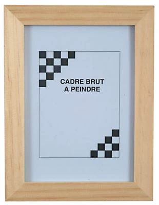 Cadre photo bois brut l.60 x H.80 cm