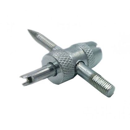 Démonte obus de valve Brazoline 4 en 1 Universel