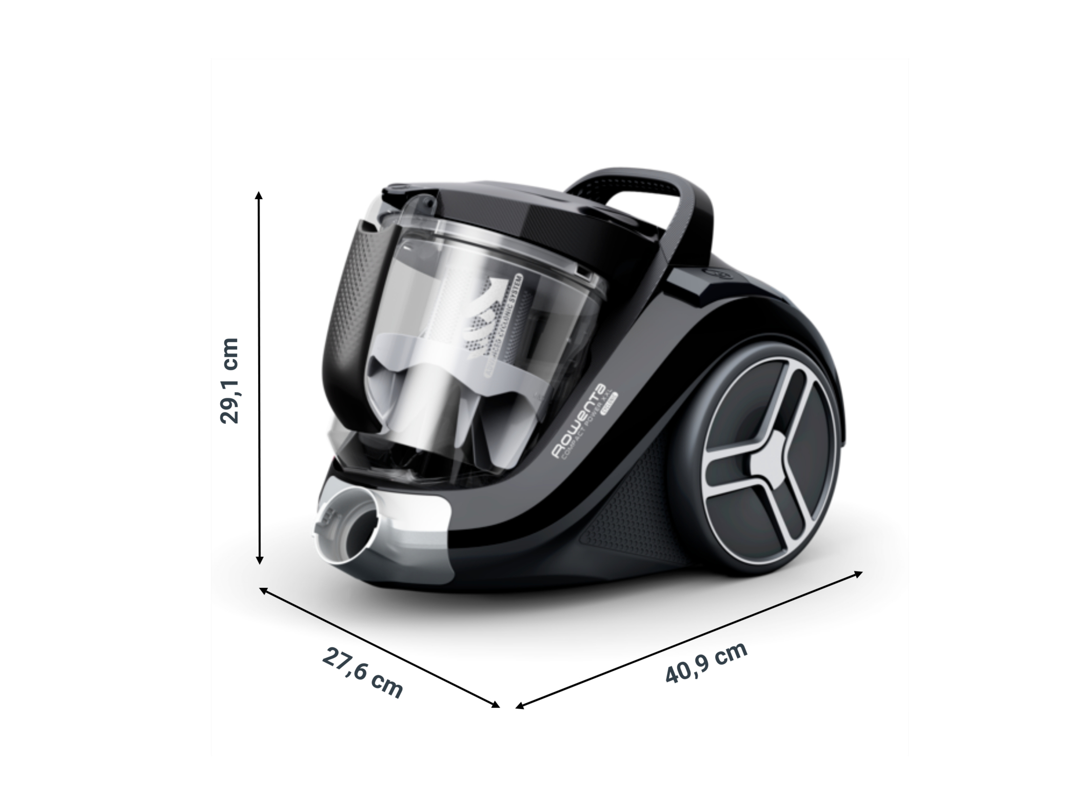 ASPIRADOR SEM SACO ROWENTA RO4B75EA COMPACT POWER XXL
