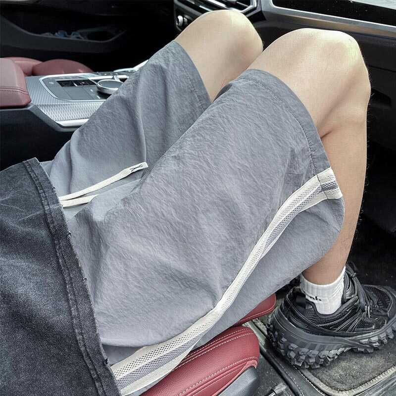 Fushet - Gestreepte shorts met trekkoordtaille