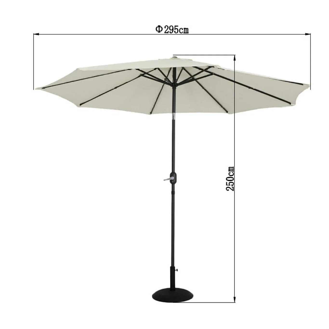 Parasoll Penny Ø300 cm