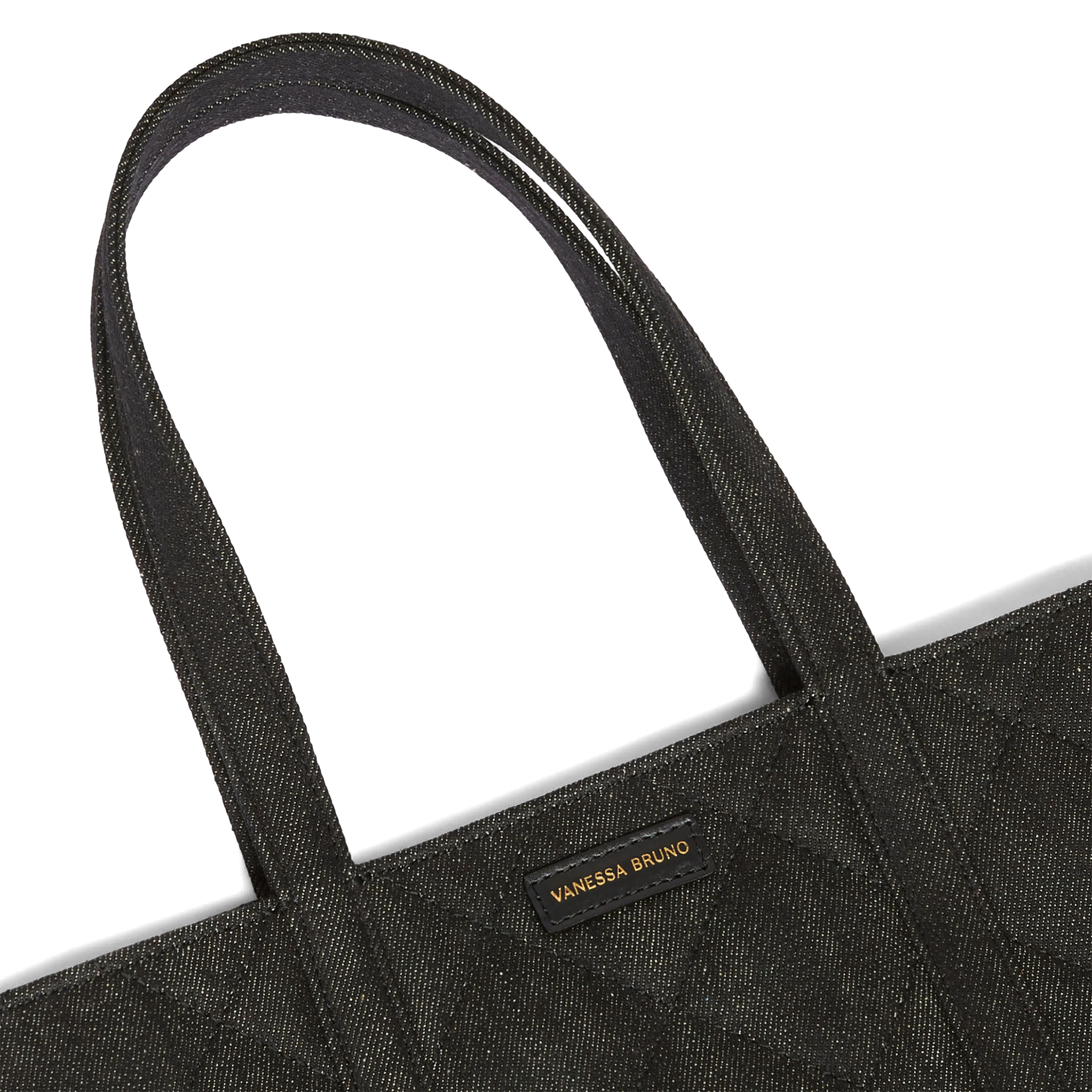 Cabas M en toile de coton | Marron