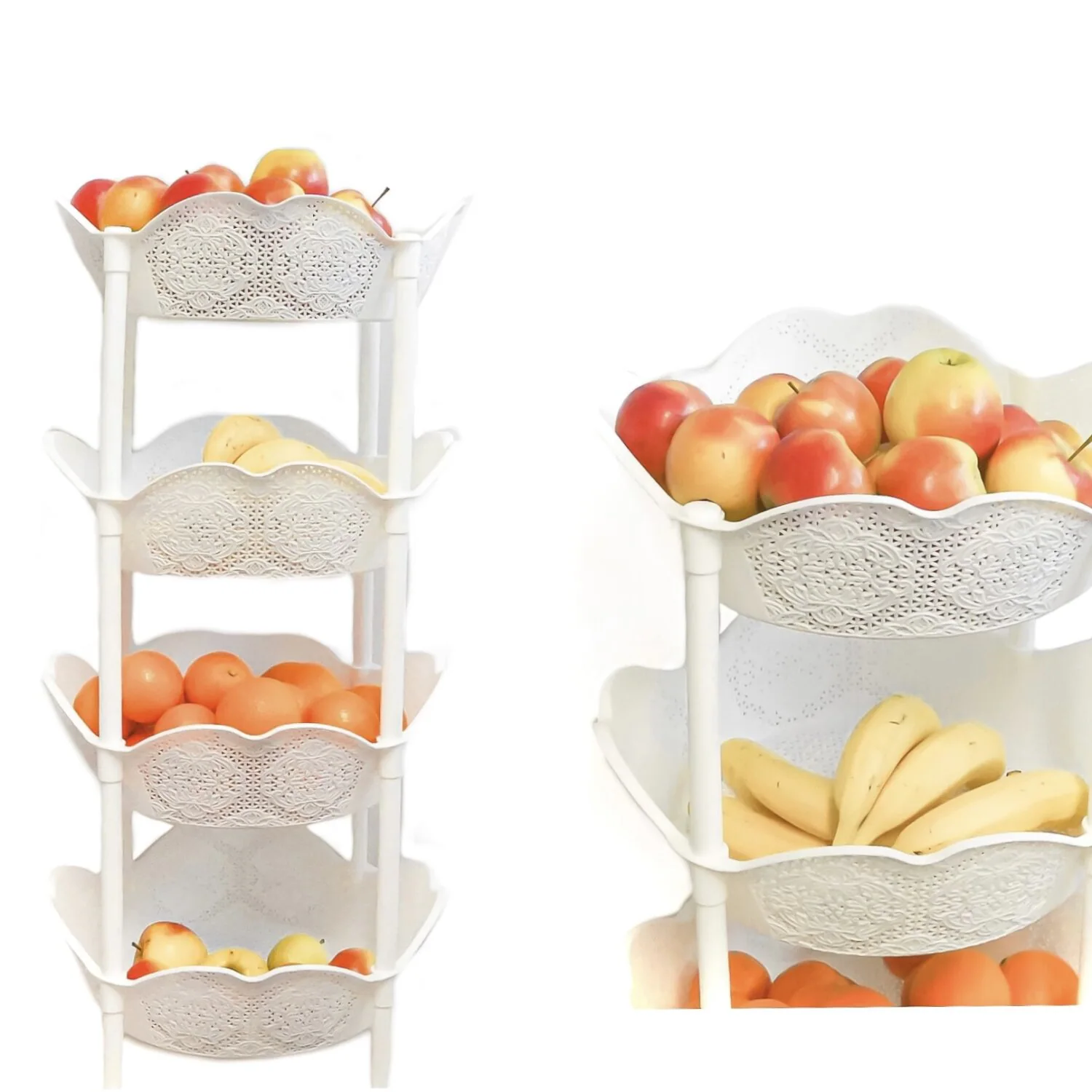 Küchen Organizer 39x39x82cm in Grau