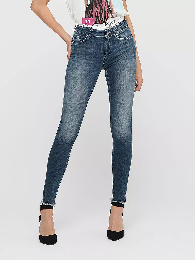 ONLY Jeans Skinny Fit ONLBLUSH  dunkelblau
