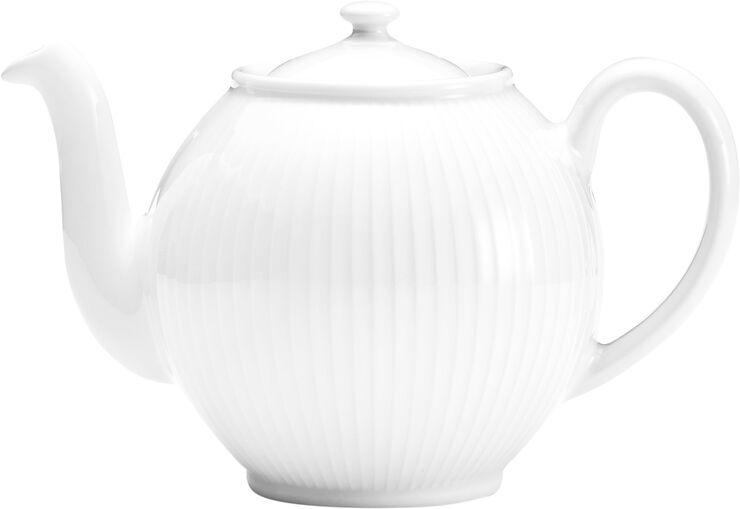 Pillivuyt Plissé tekande 1,5 l. Hvid