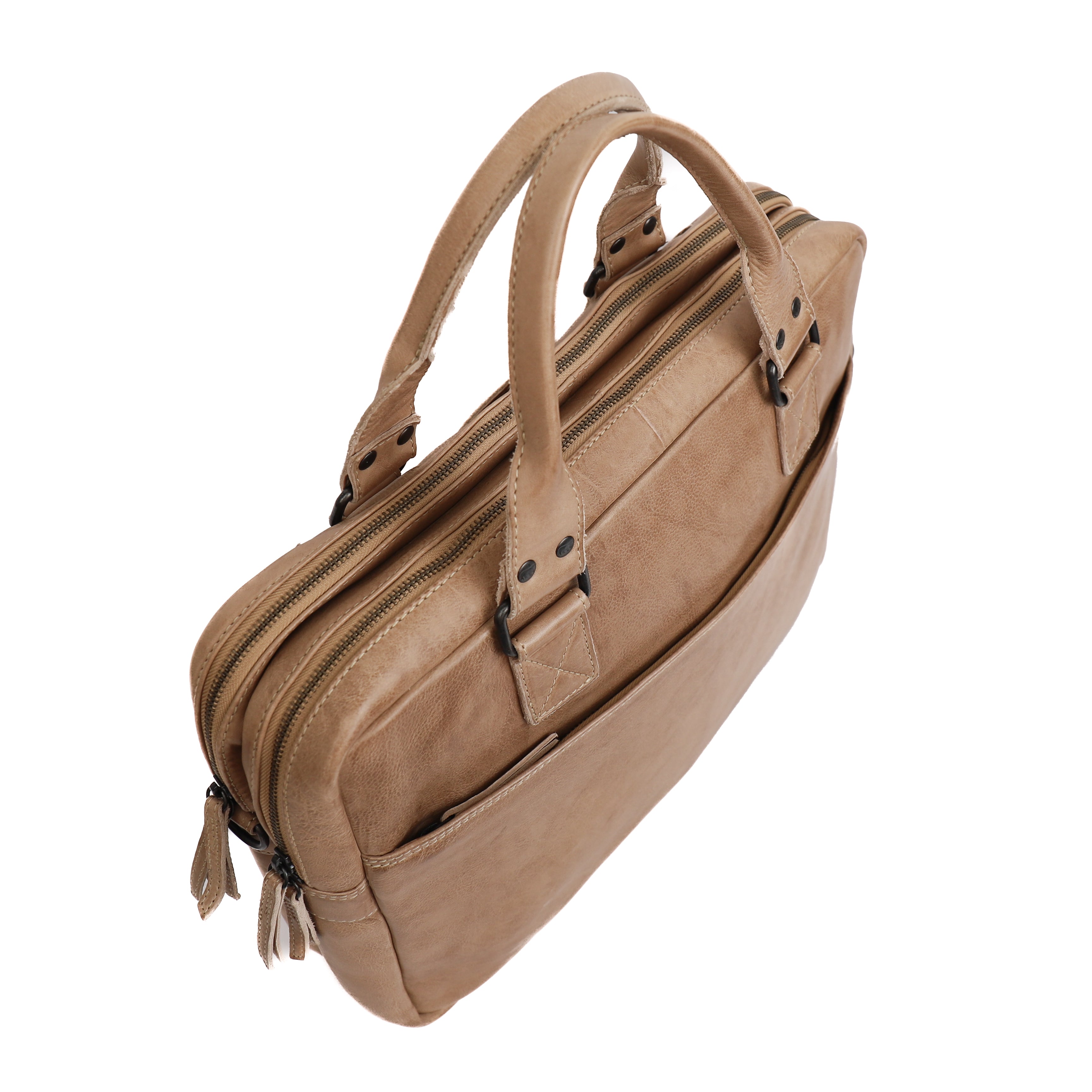 Laptoptas 'Leandro' beige Beige