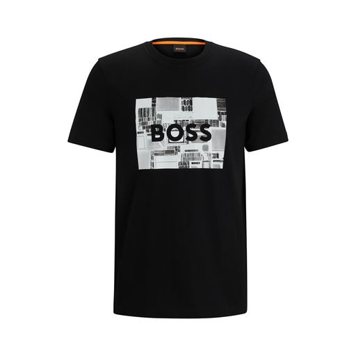 Boss Orange Kortærmet T-shirt, Sort, XXL