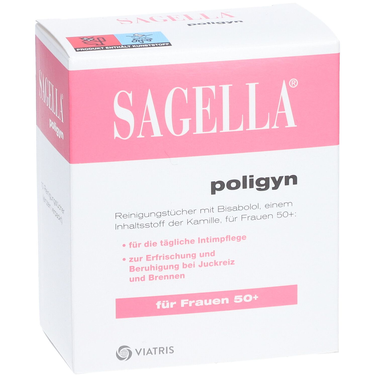 SAGELLA poligyn Intim-Reinigungstücher