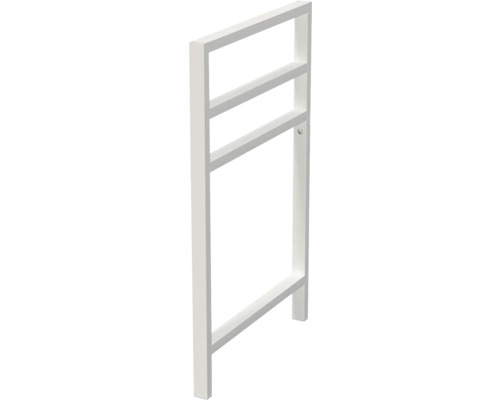 Jungborn TRENTA voetenbank, 45 x 68 cm, vierkant, mat wit