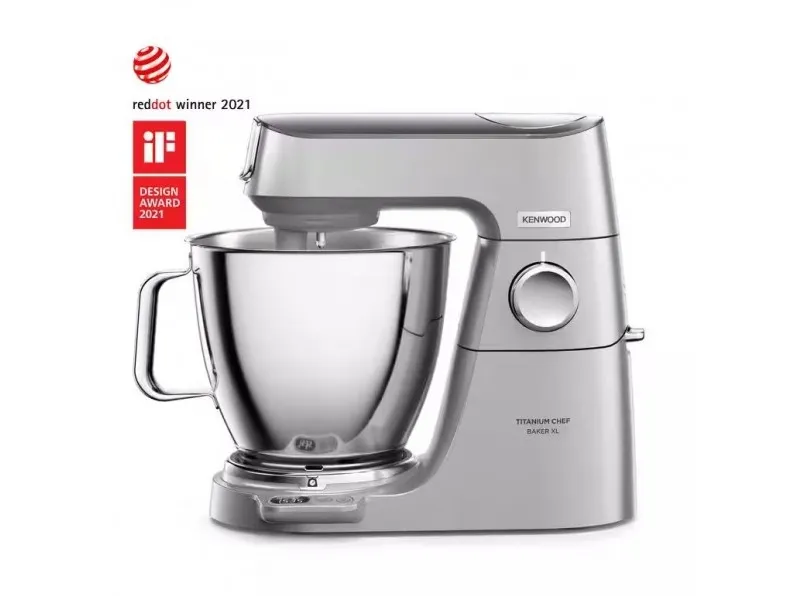 Kenwood Titanium Chef Baker XL KVL85.124SI - Køkkenmaskine - 1200 W - sølv
