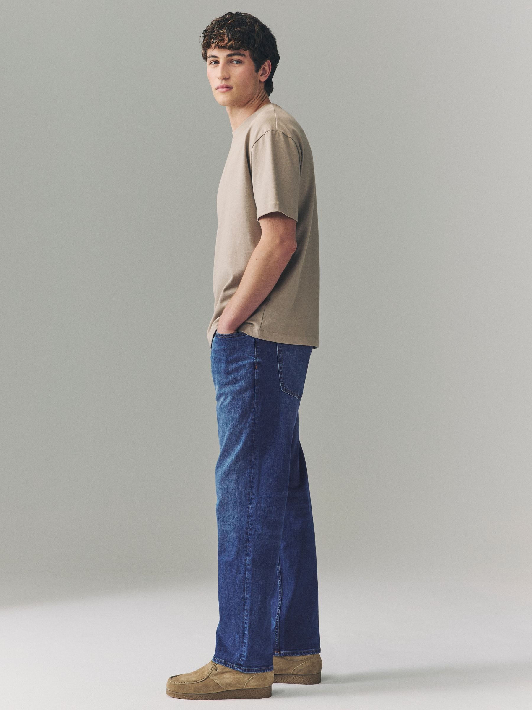 Blue Authentic - Rechte, klassieke jeans met stretch
