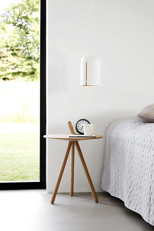 Woud Come Here bijzettafel white pigmented oak