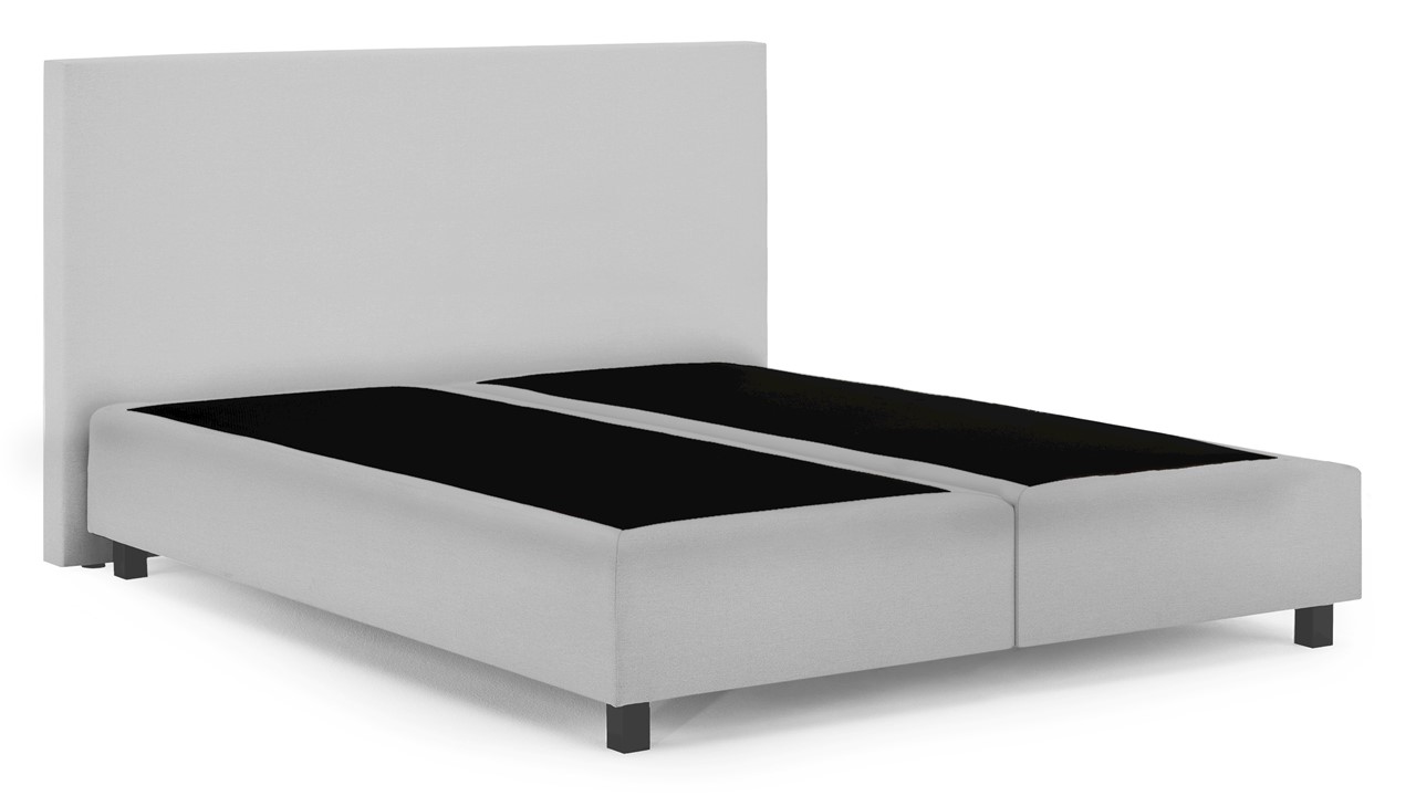 Boxspring Autentik Tunn zonder matras light grey