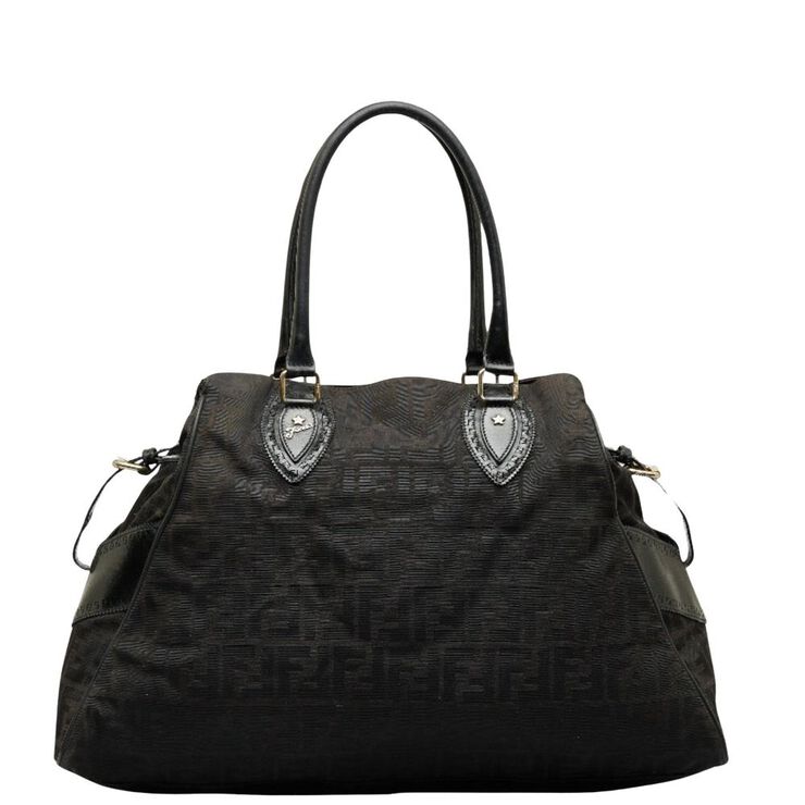 Fendi Vintage Fendi Handbag Black