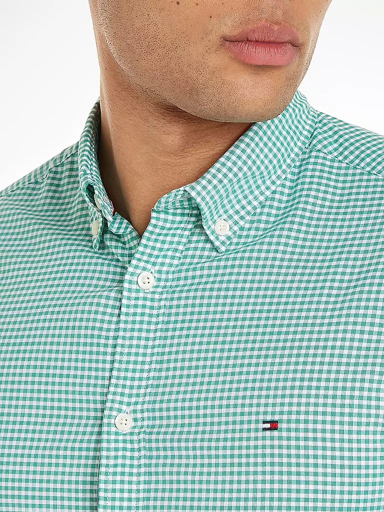 TOMMY HILFIGER Hemd Regular Fit mint