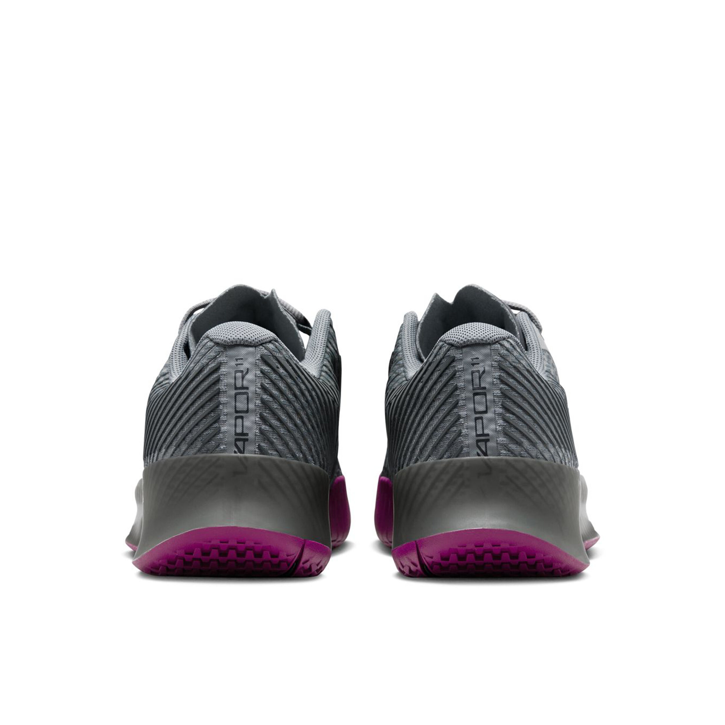 Nike Air Zoom Vapor 11 Chaussures Toutes Surfaces Hommes - Gris Clair , Berry