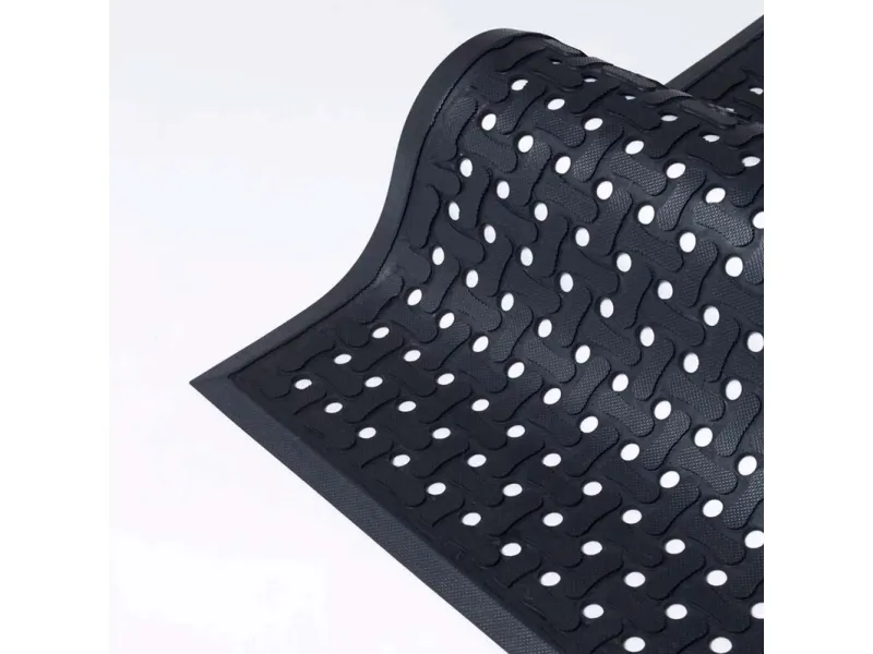 Arbejdsmåtte Comfort Flow 85x140cm sort