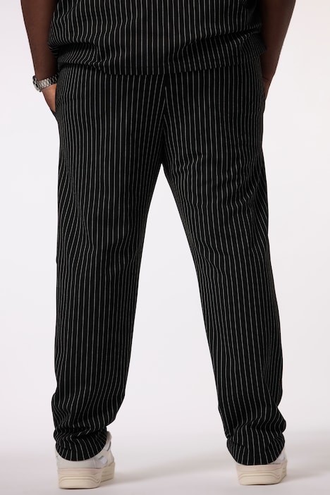 STHUGE Business-Travellerhose FLEXLASTIC®, Nadelstreifen, Straight Fit, bis Gr.8XL