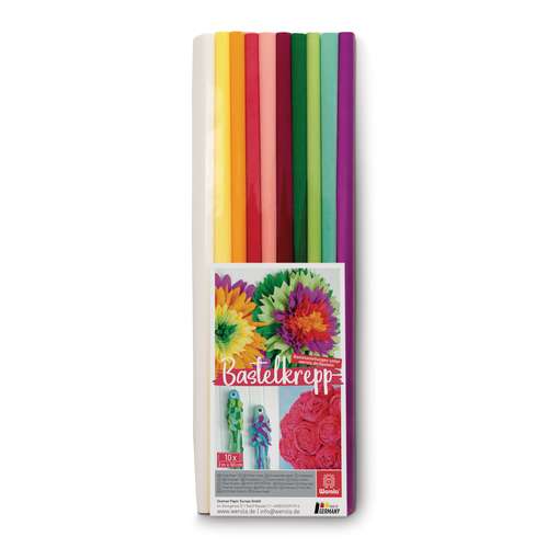 Werola Feinkrepppapier, 10er-Sortimente