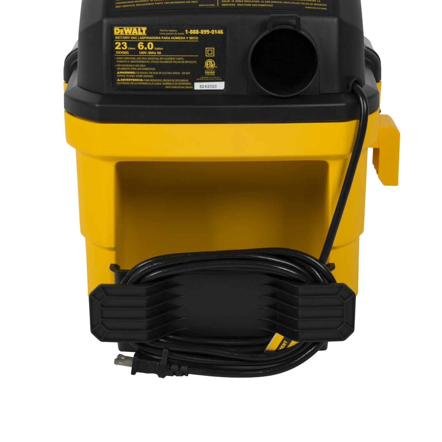 DeWALT DXV23G Nat-/Droogstofzuiger - 1100W - 23L