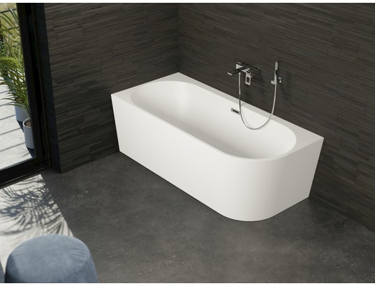 SPALINA - Baignoires ilot capri 170 gauche l170 x l76 x h58 cm